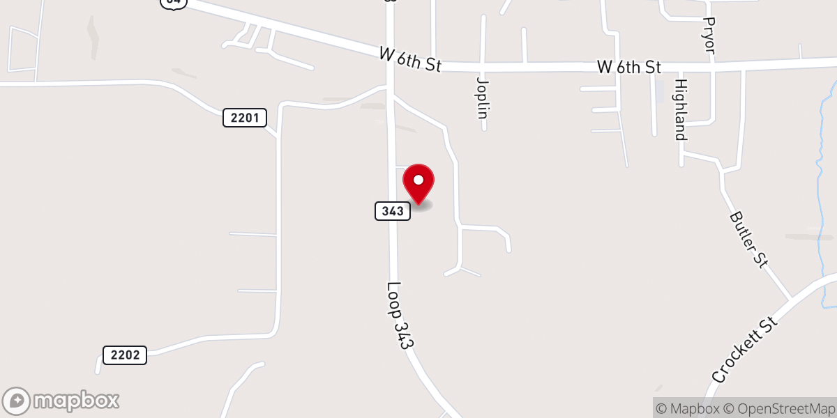 Map showing location of Grace Fellowship