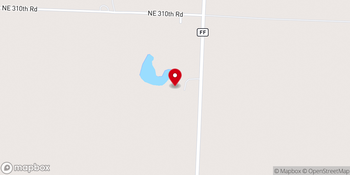 Map showing location of Simple Blessings Farm