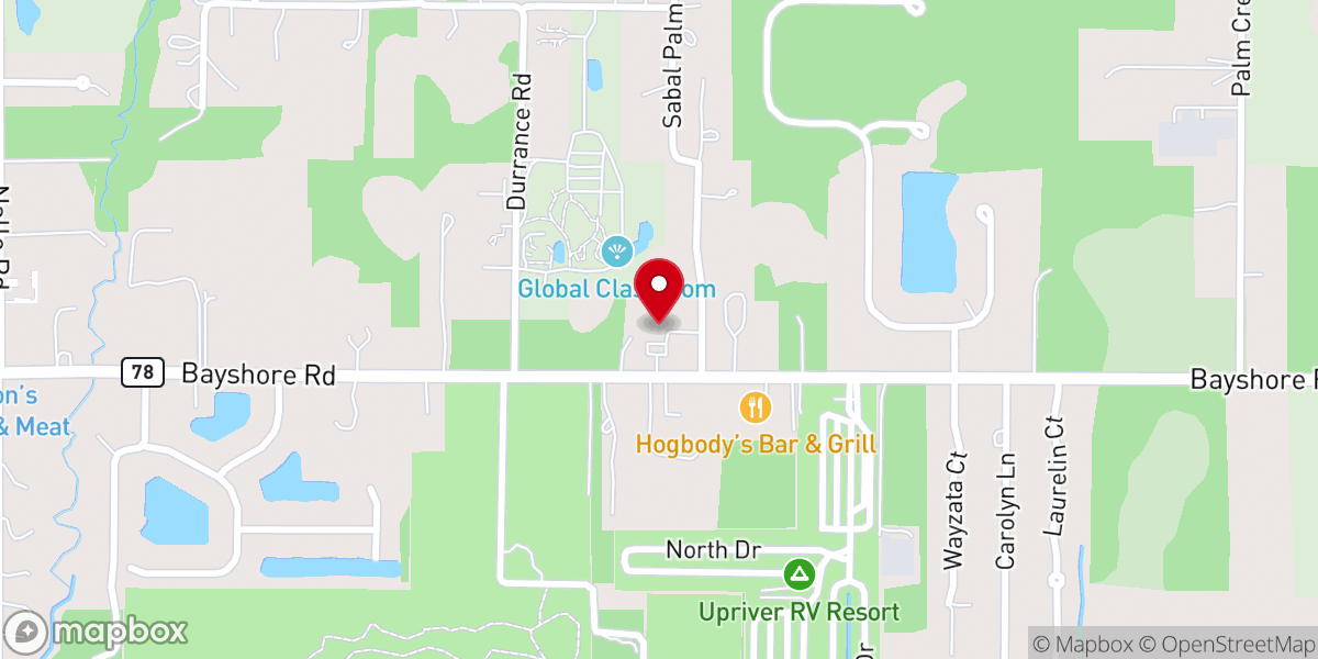 Map showing location of All Saints Byzantine Catholic Church