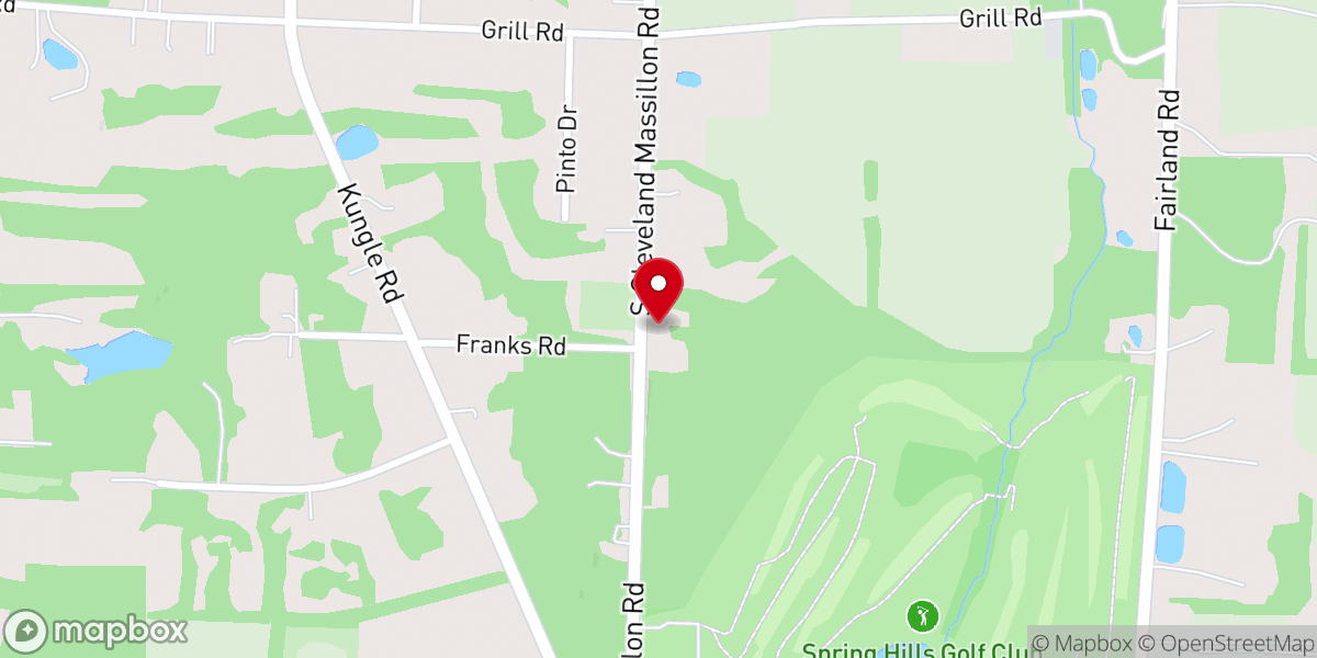 Map showing location of Mountain of Hope Faith Church