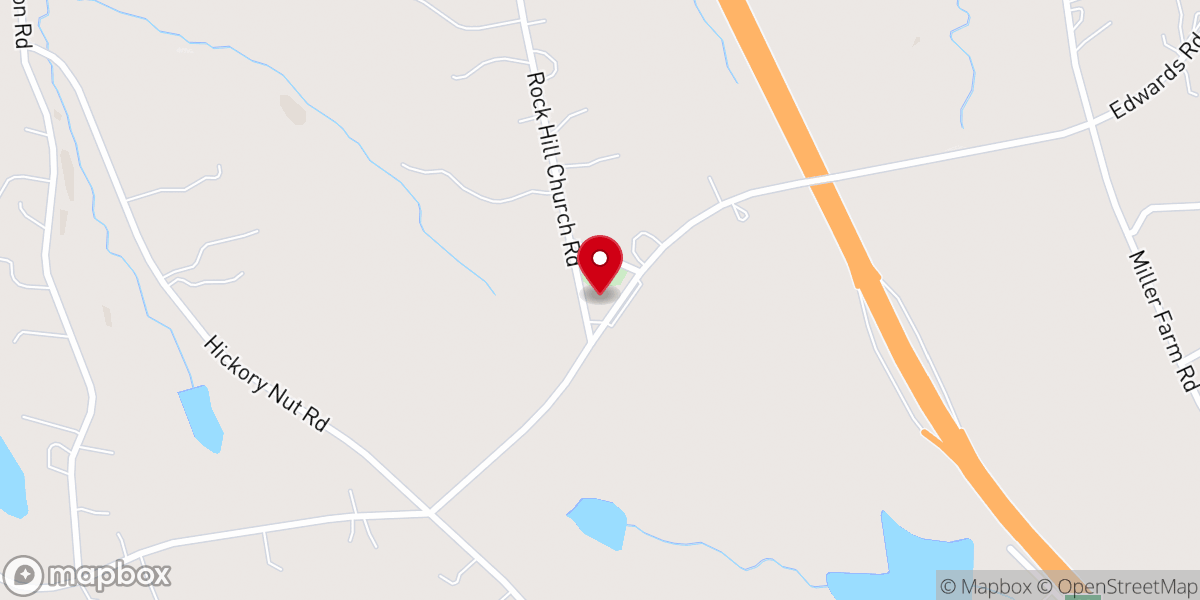 Map showing location of Slavic Pentecostal Church of Spartanburg