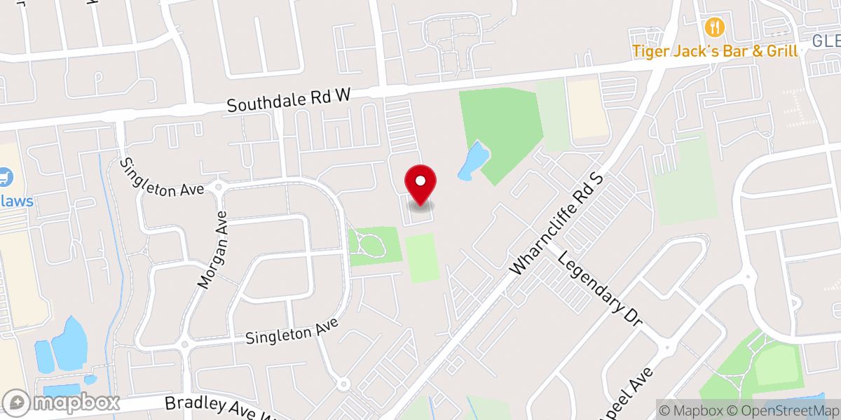 Map showing location of Greek Orthodox Community Holy Trinity Church