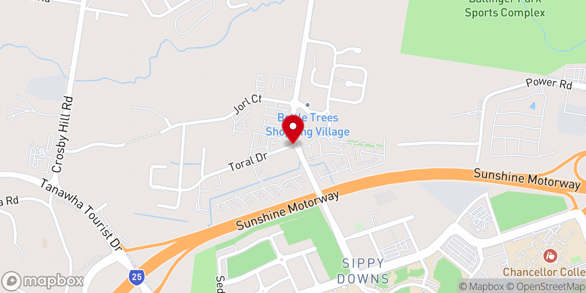 Map showing location of Sunshine Coast Chinese Christian Church Inc