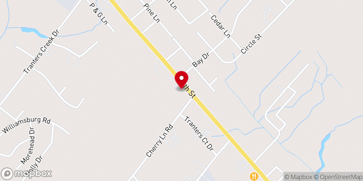 Map showing location of House of Prayer Church