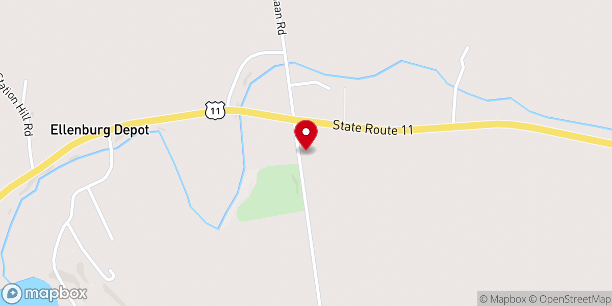 Map showing location of Wesleyan Church