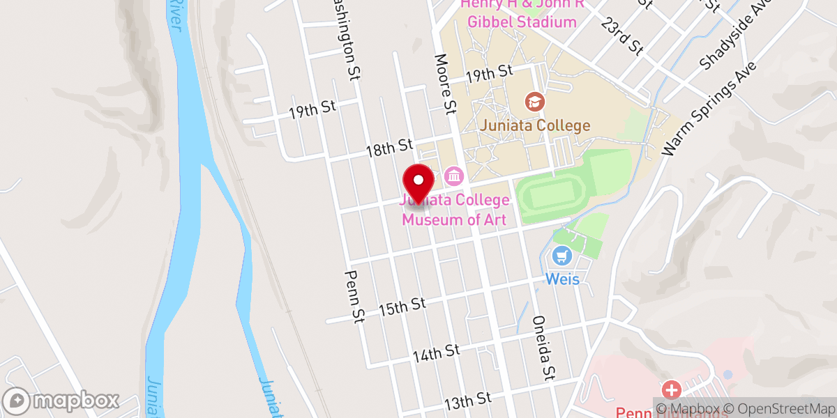Map showing location of Papp Leslie