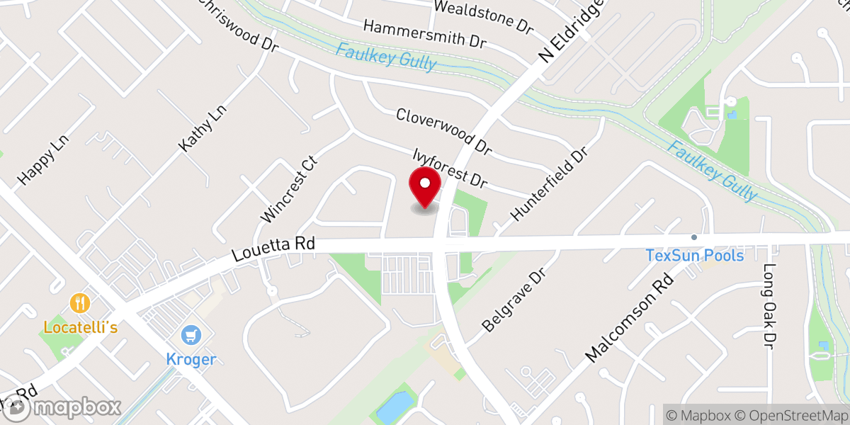 Map showing location of St. Mary's Episcopal Church