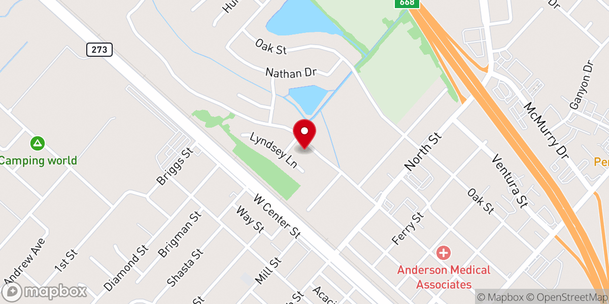 Map showing location of River City Church
