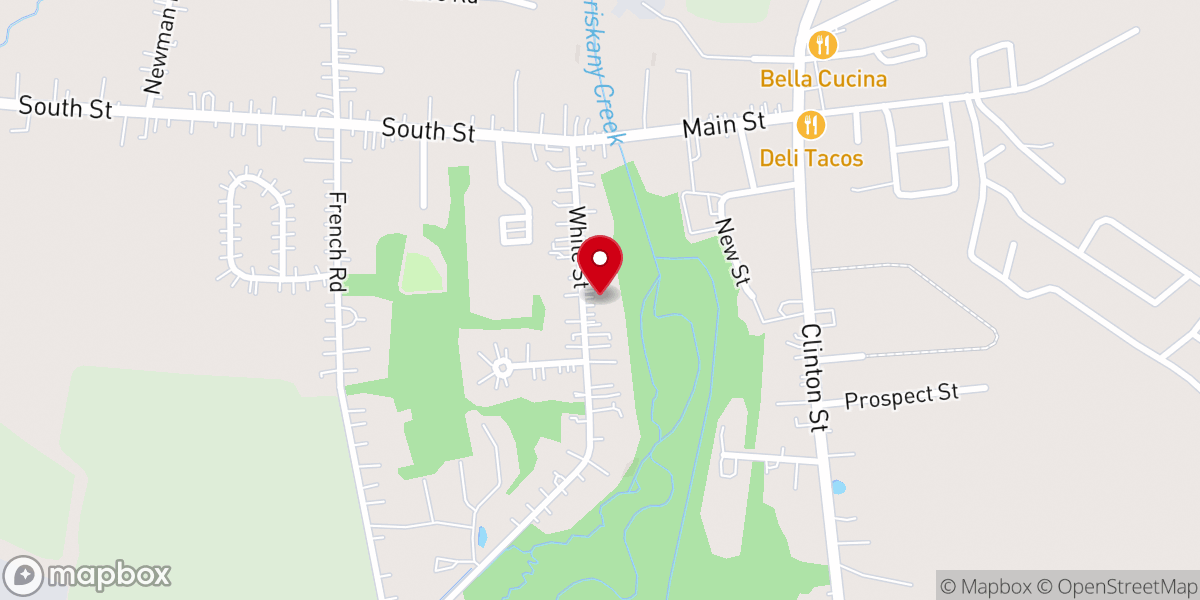 Map showing location of Life In Christ Family Church