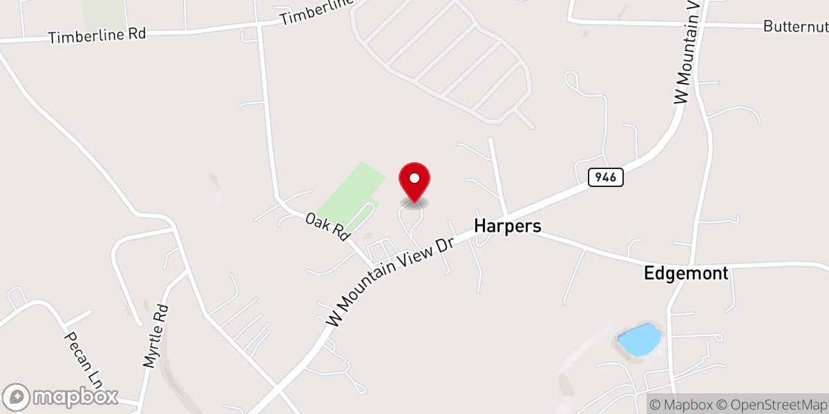 Map showing location of Faith Reformed Church-Christ
