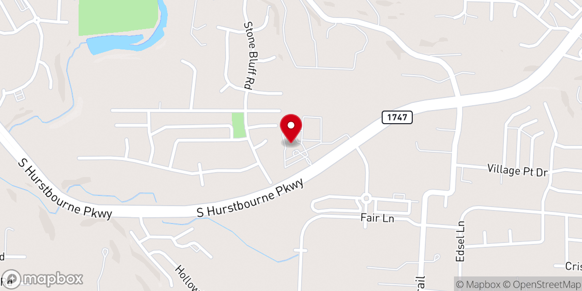 Map showing location of Burnett Avenue Baptist Church