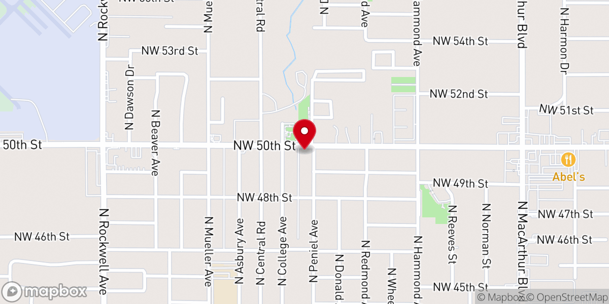 Map showing location of Iglesia Bautista Independencia