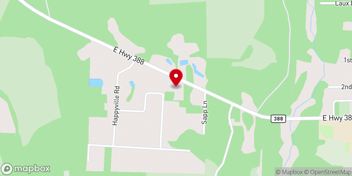 Map showing location of Living Spirit Community Church