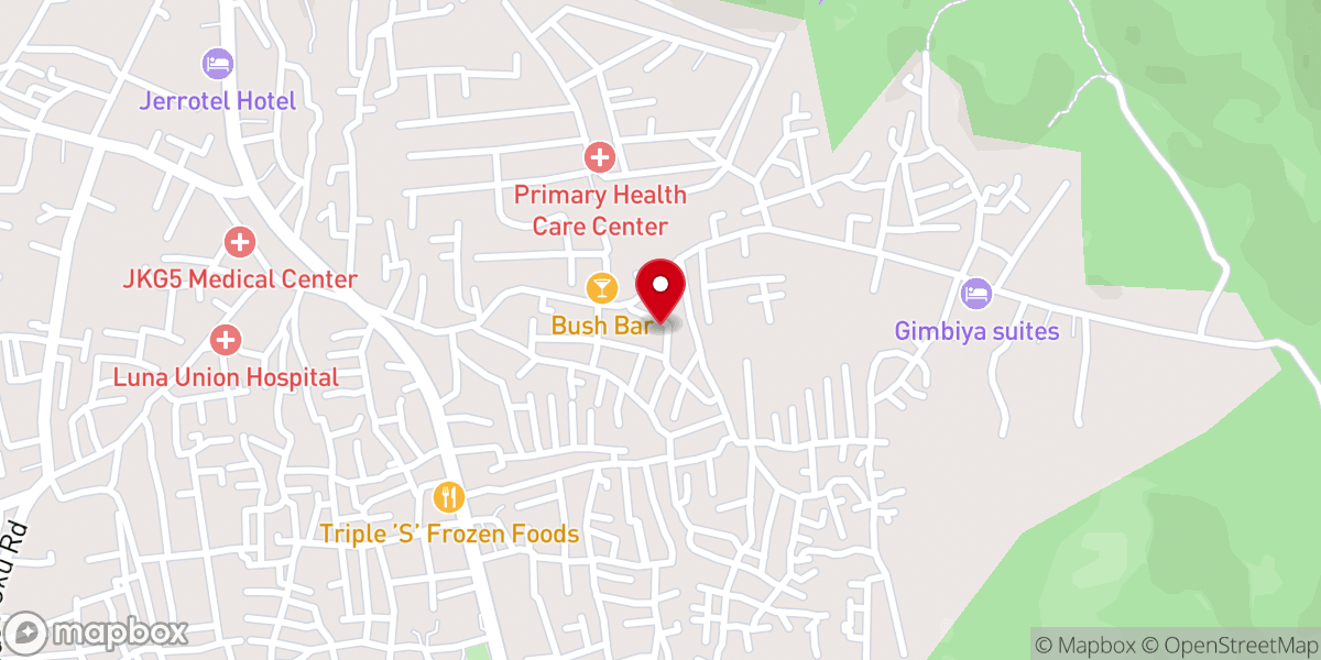 Map showing location of Pentecost Anglican Church Jos