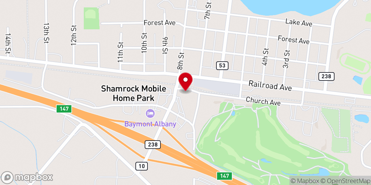 Map showing location of The Mill