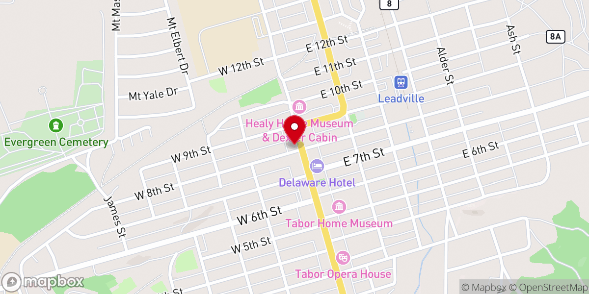 Map showing location of Old Church