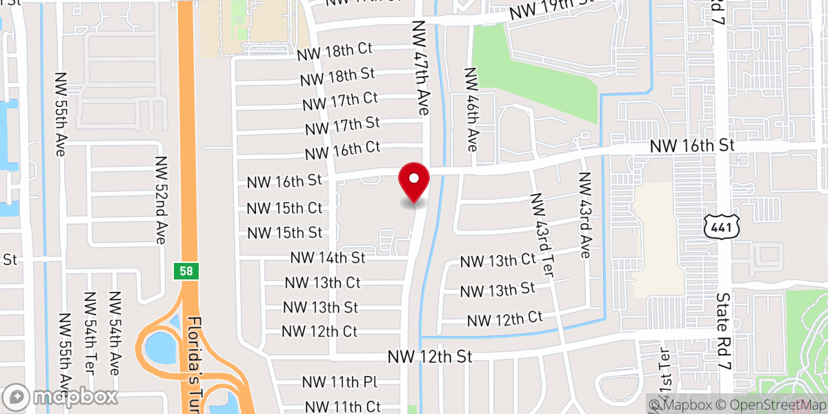 Map showing location of Evangelical Baptist Church of Nazareth