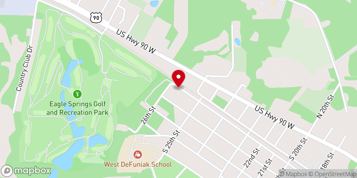Map showing location of Community Holiness Church