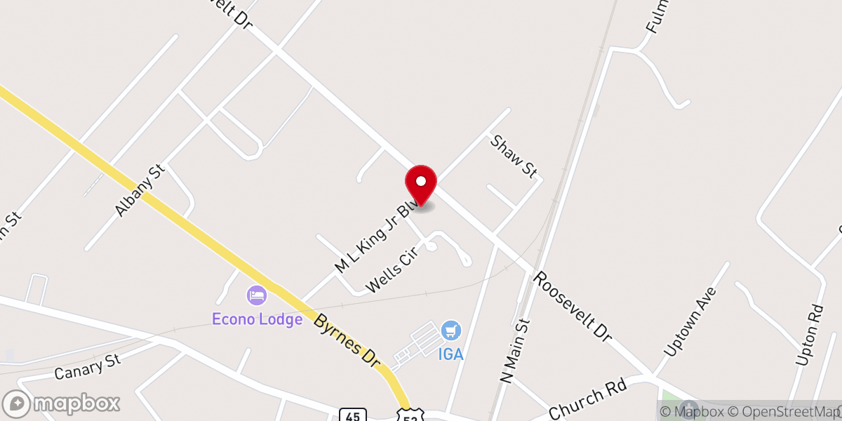 Map showing location of Victory Life Evangelistic Pentecostal Church