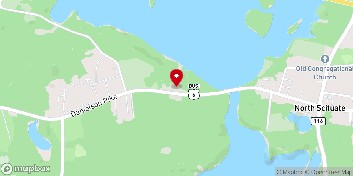 Map showing location of Aldrich Hall