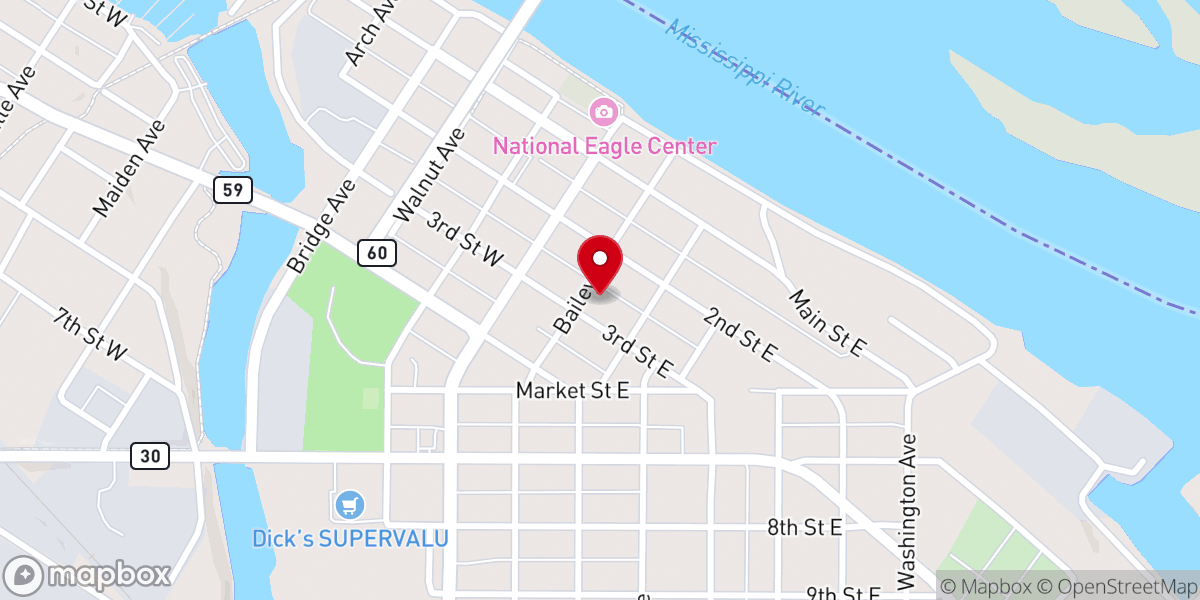 Map showing location of Grace Memorial Episcopal Church