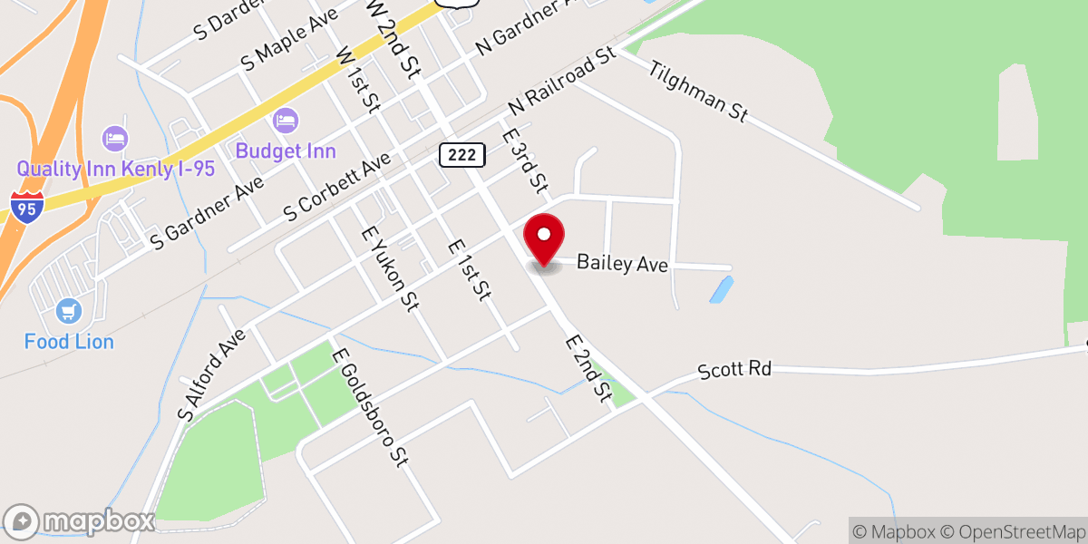 Map showing location of Temple of Praise Church Of Deliverance, Inc.
