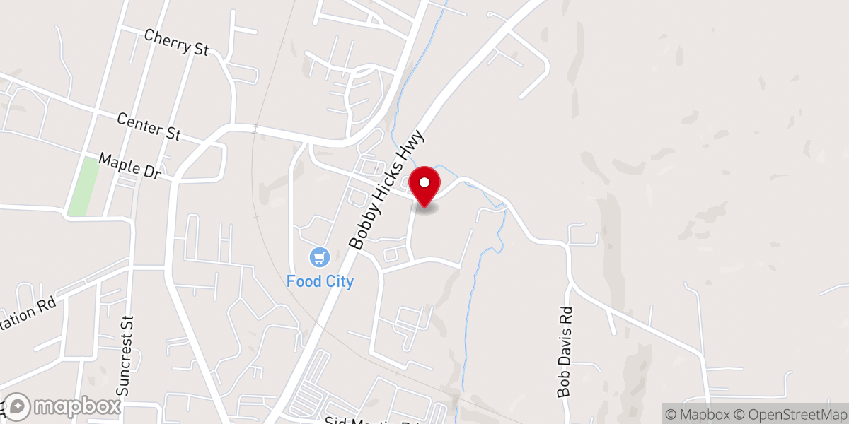 Map showing location of New Collective Church