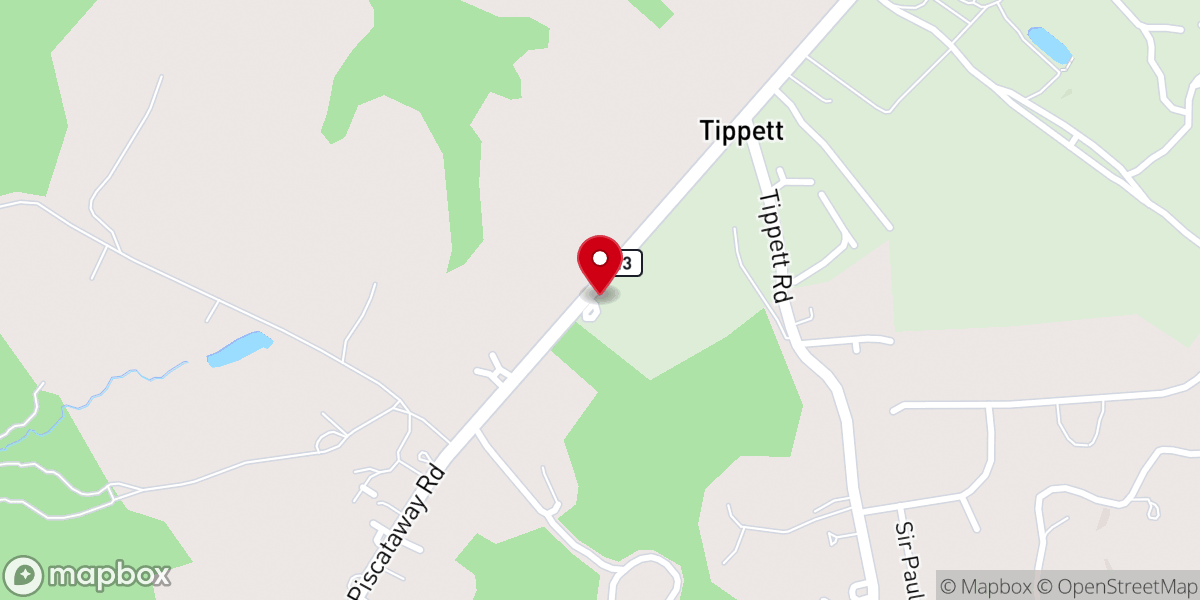 Map showing location of St Job Baptist Church
