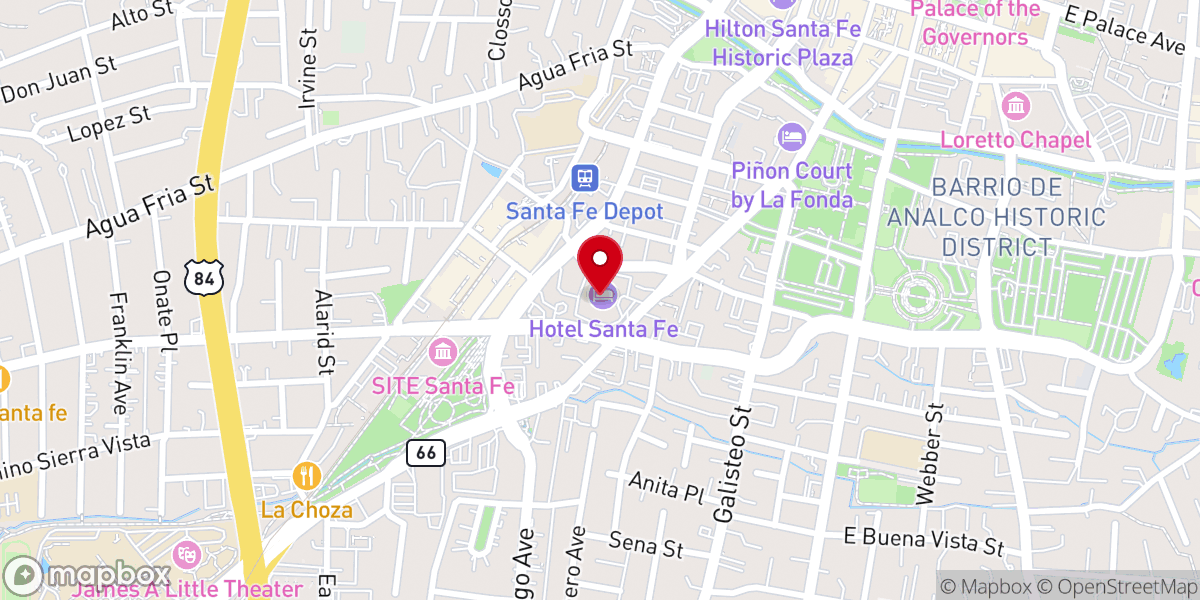 Map showing location of Cathedral Missions