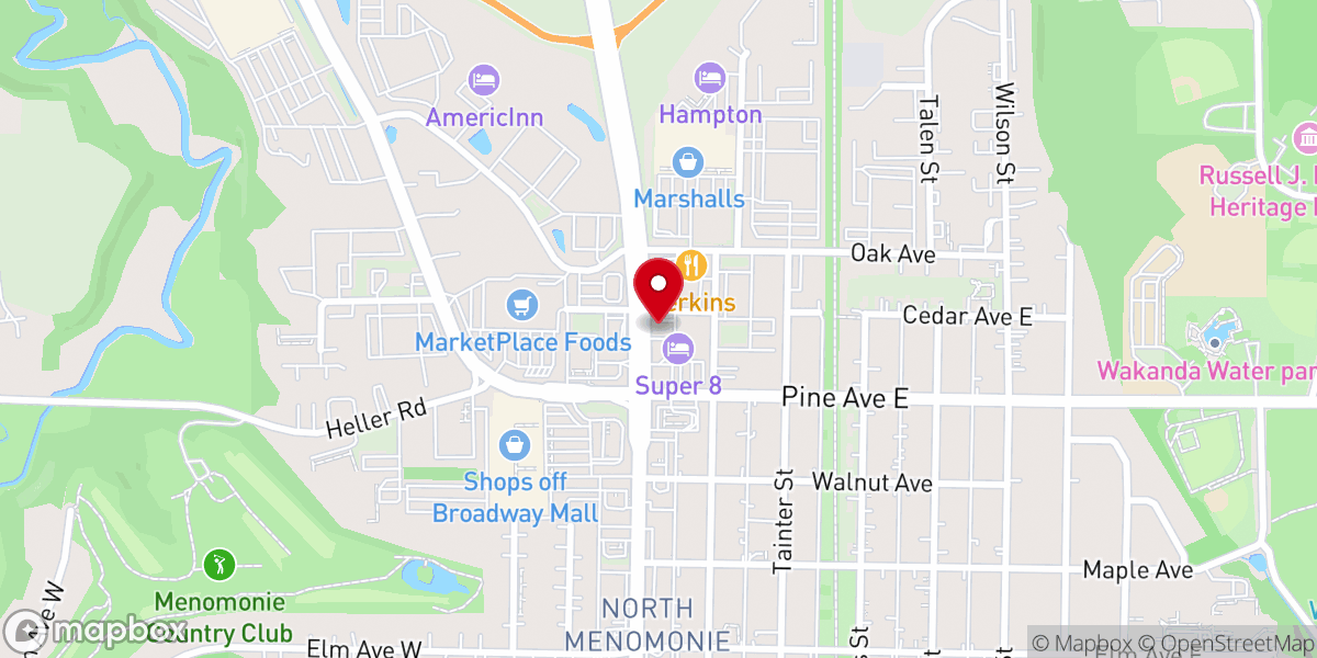 Map showing location of Victory Revival
