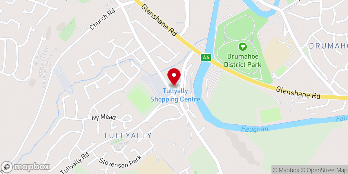 Map showing location of Tiny Town