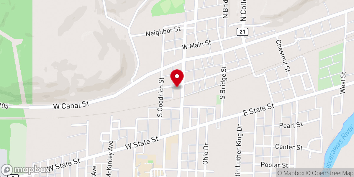 Map showing location of NEW BEGINNINGS Church of God