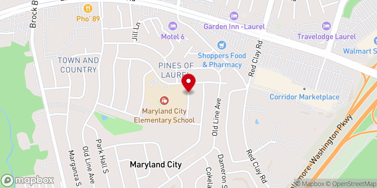 Map showing location of Pool of Siloam Healing Ministry Posh Inc
