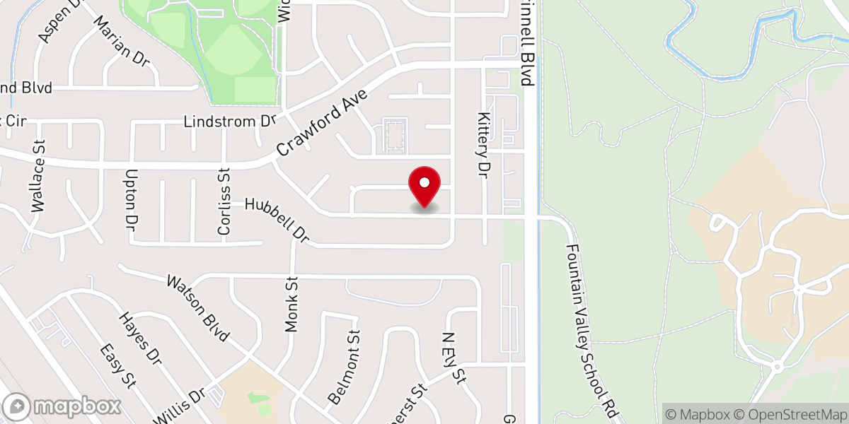 Map showing location of Camping 4 Christ