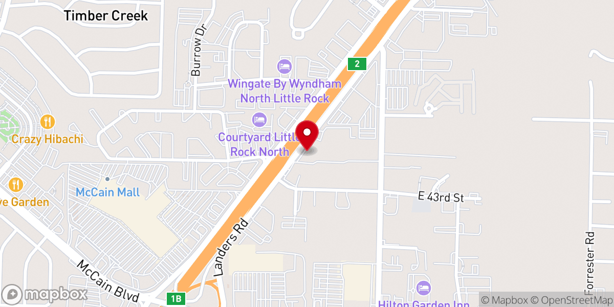 Map showing location of Apostolic Church