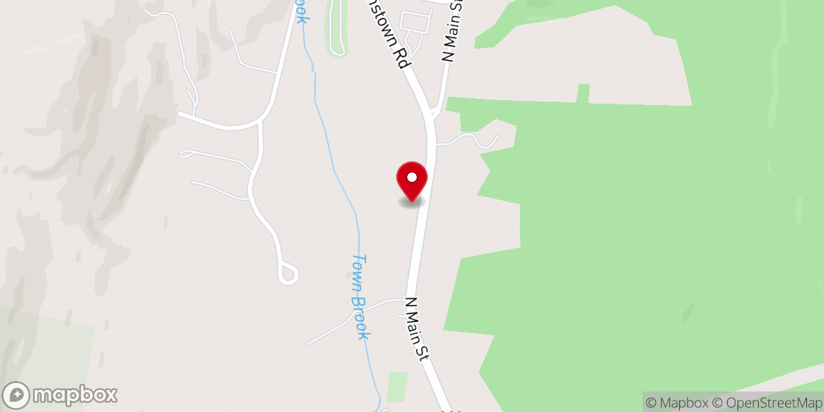 Map showing location of Hinterland Hall