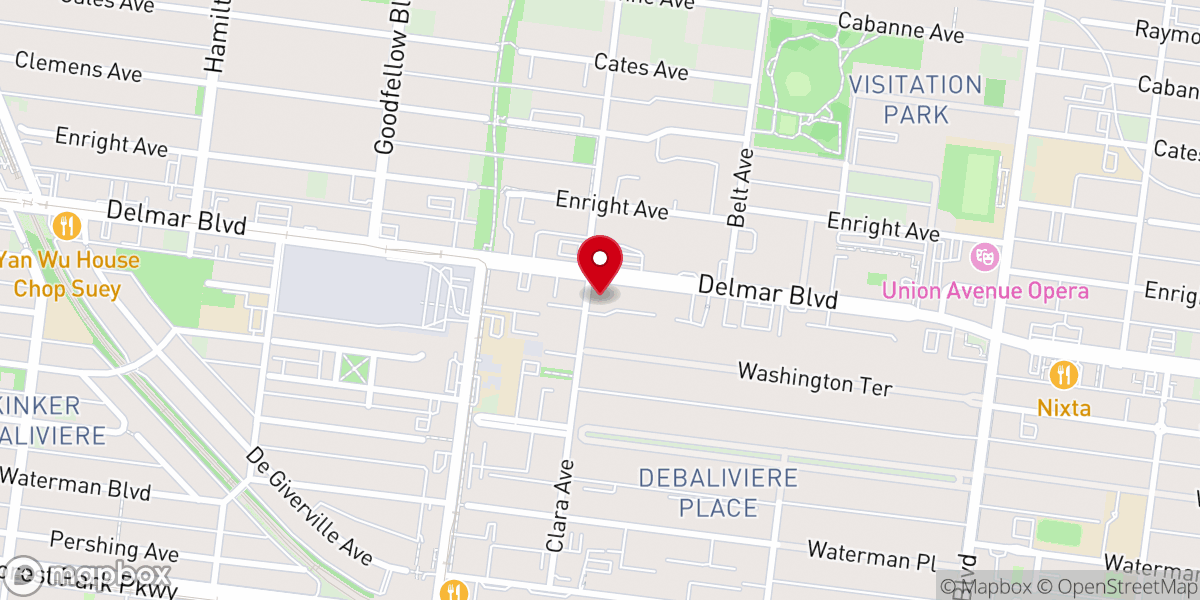 Map showing location of Grace & Peace Fellowship