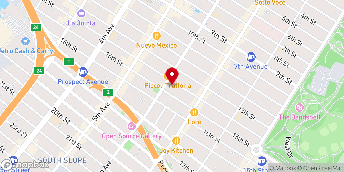 Map showing location of Resurrection Coptic Catholic Church