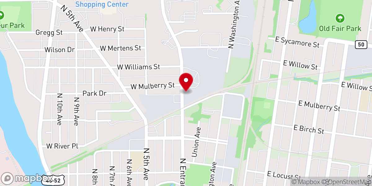 Map showing location of Whole Truth Temple