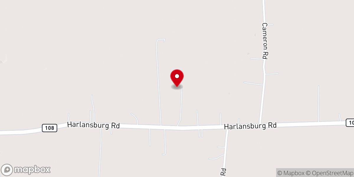 Map showing location of New Covenant Evangelical Presbyterian Church