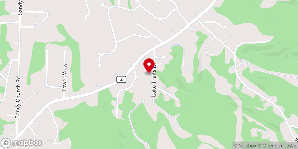 Map showing location of No Strongholds Ministries