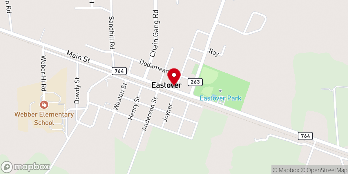 Map showing location of Holy Revelation Tabernacle