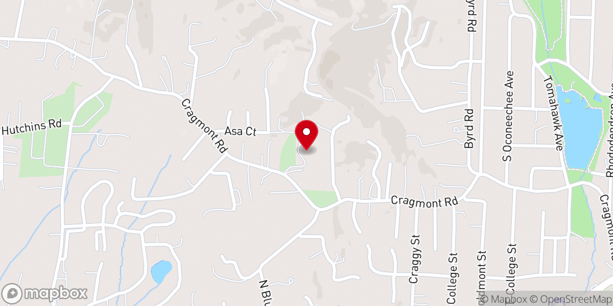 Map showing location of Mills Chapel