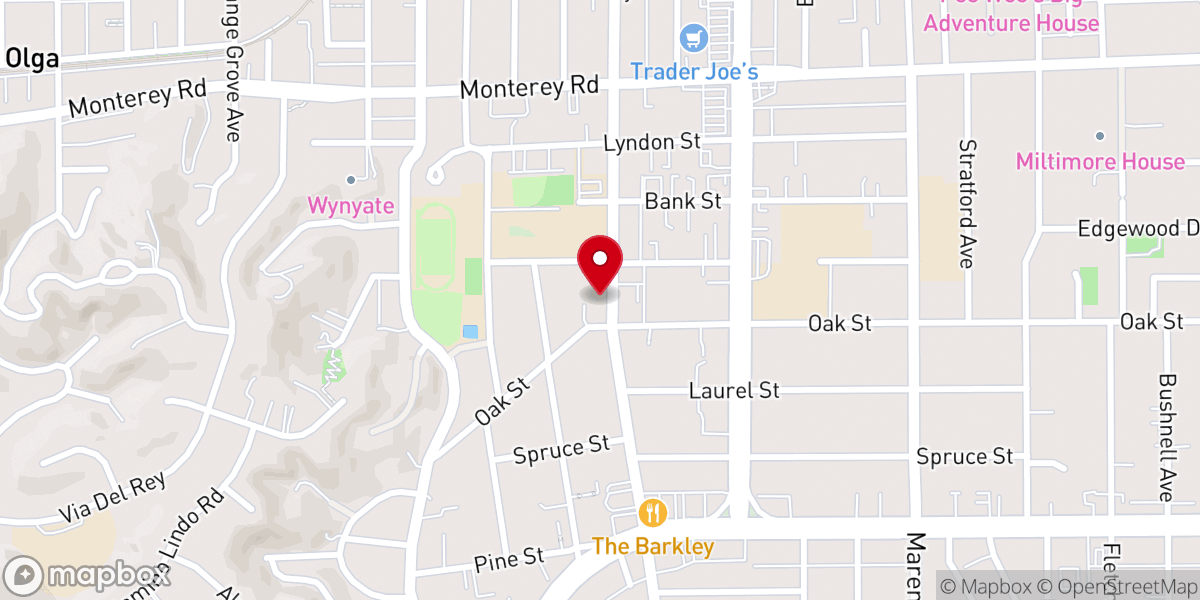 Map showing location of Connolly Parish Hall