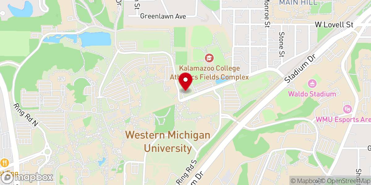 Map showing location of The Beloved Church of Kalamazoo