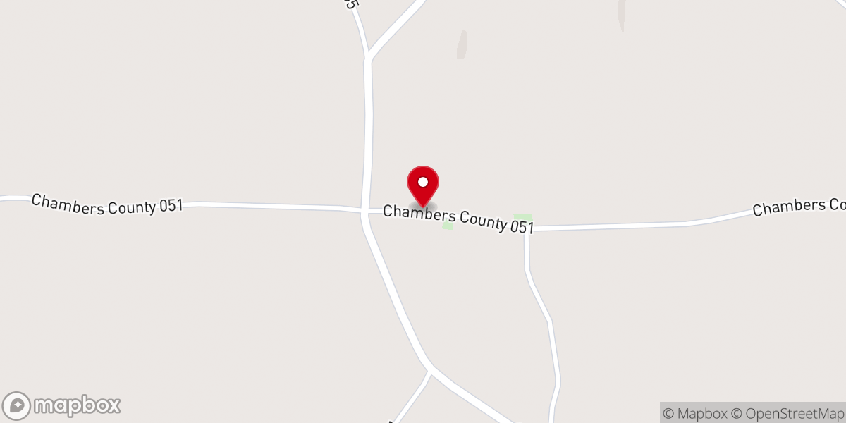 Map showing location of Harmony Methodist Church