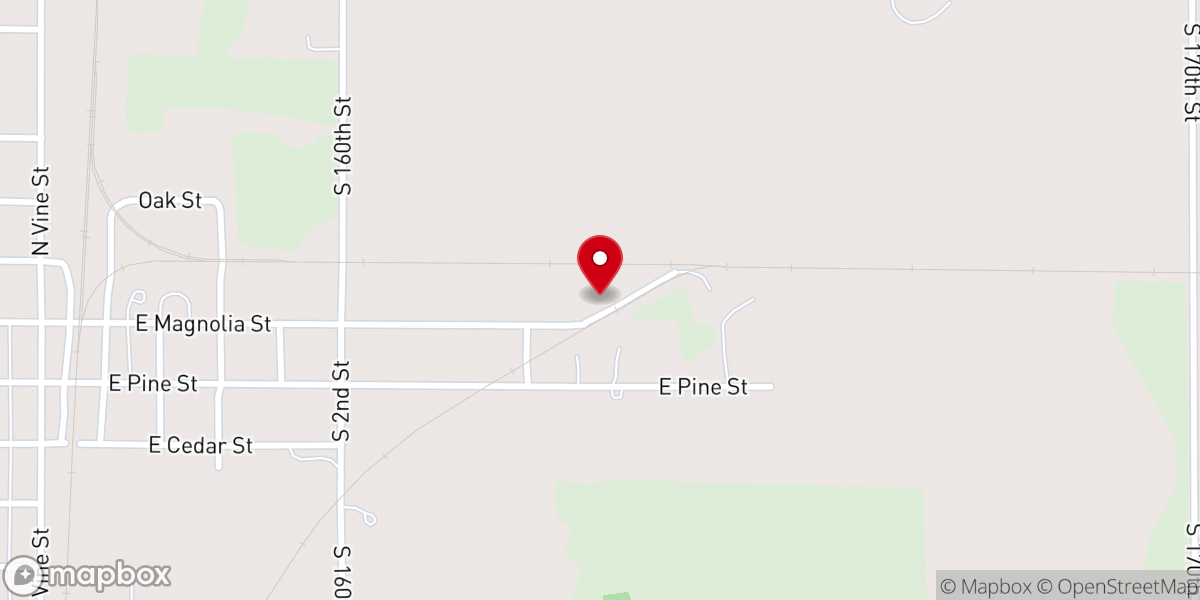 Map showing location of Cherokee