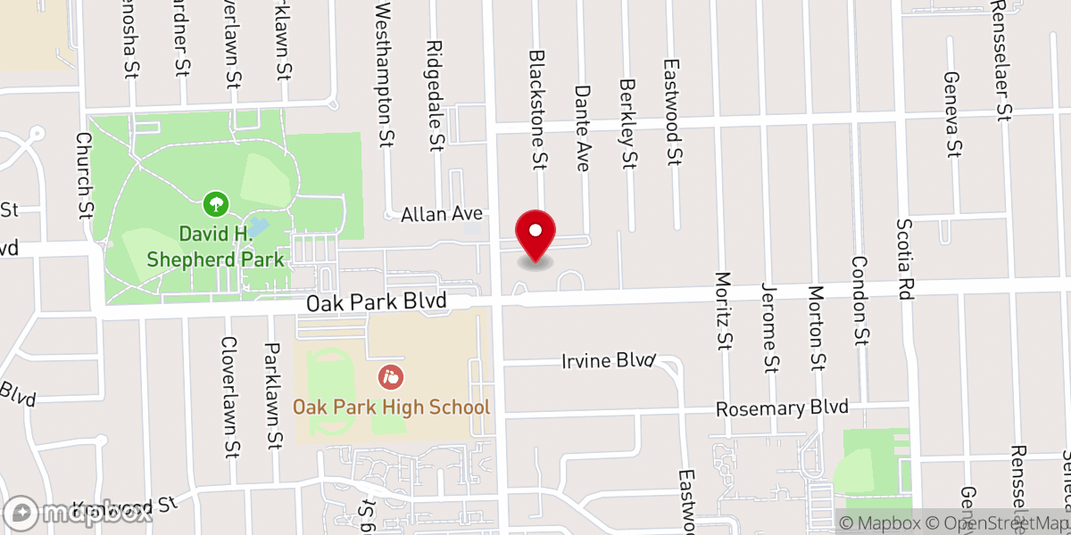 Map showing location of Our Mother of Perpetual Help Catholic Church