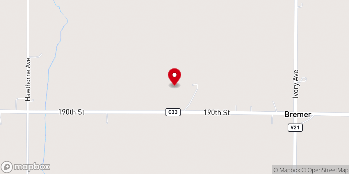 Map showing location of Faith Revival Church