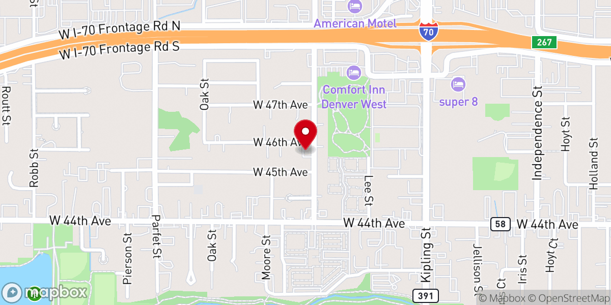 Map showing location of Miller Street Church of Christ
